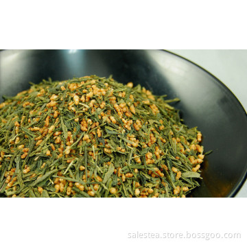 Organic Premium Genmaicha OEM  Brown Rice Tea